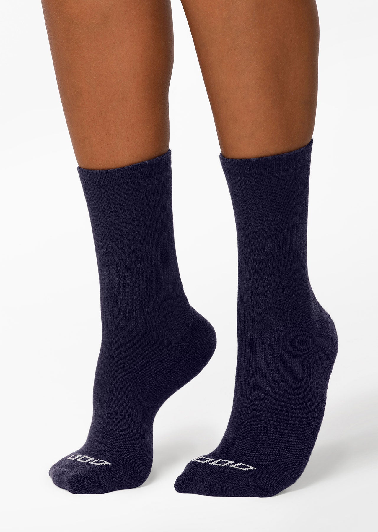 Lorna Jane Merino Wool Blend Quarter Crew Socks - French Navy