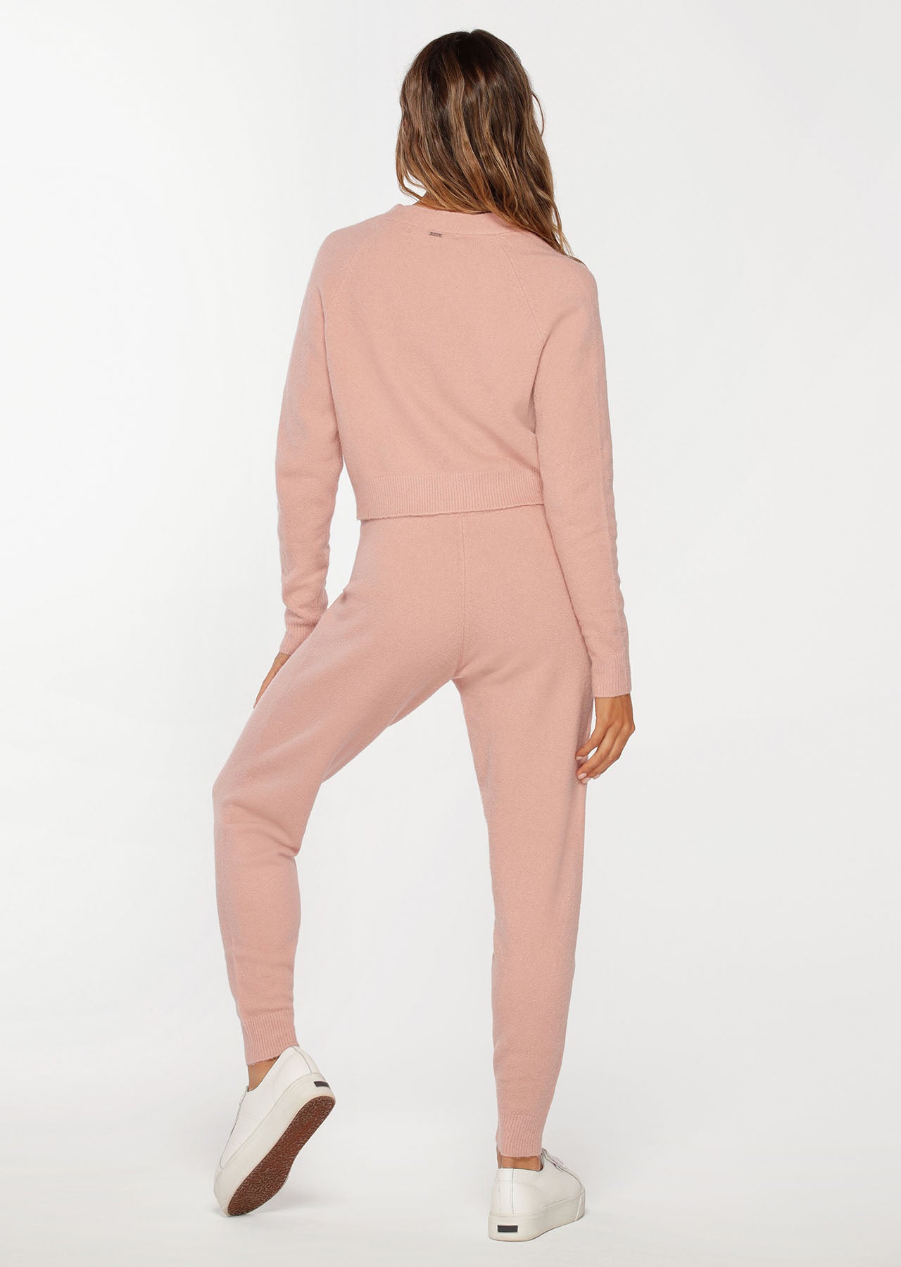 Lorna Jane Lifestyle Knit Track Pants - Antique Rose