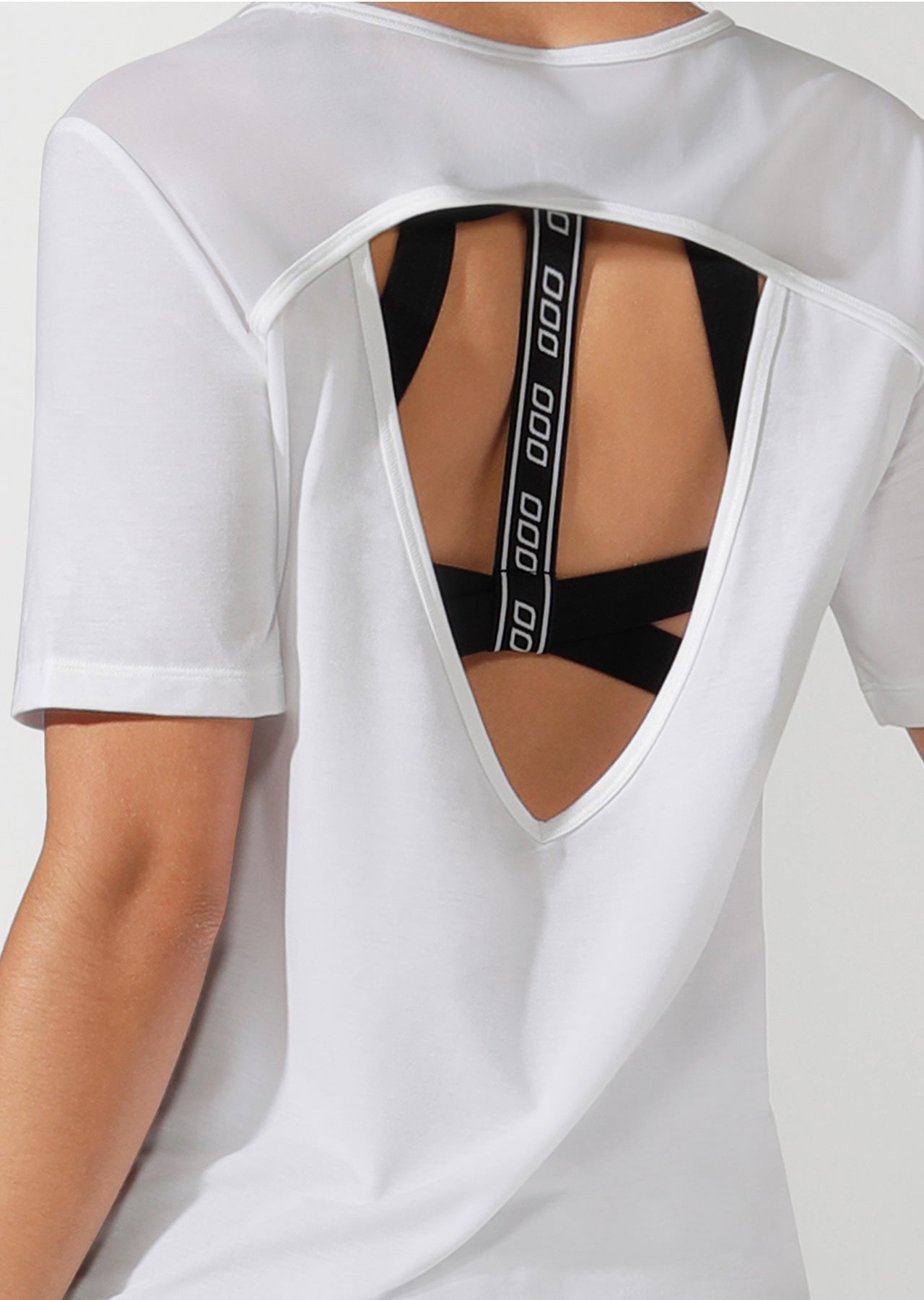 Lorna Jane Lightweight Tech Active Tee - White