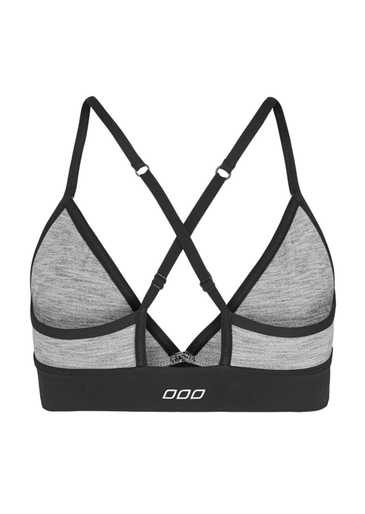 Lorna Jane Liria Bralette - Grey Marl/Black