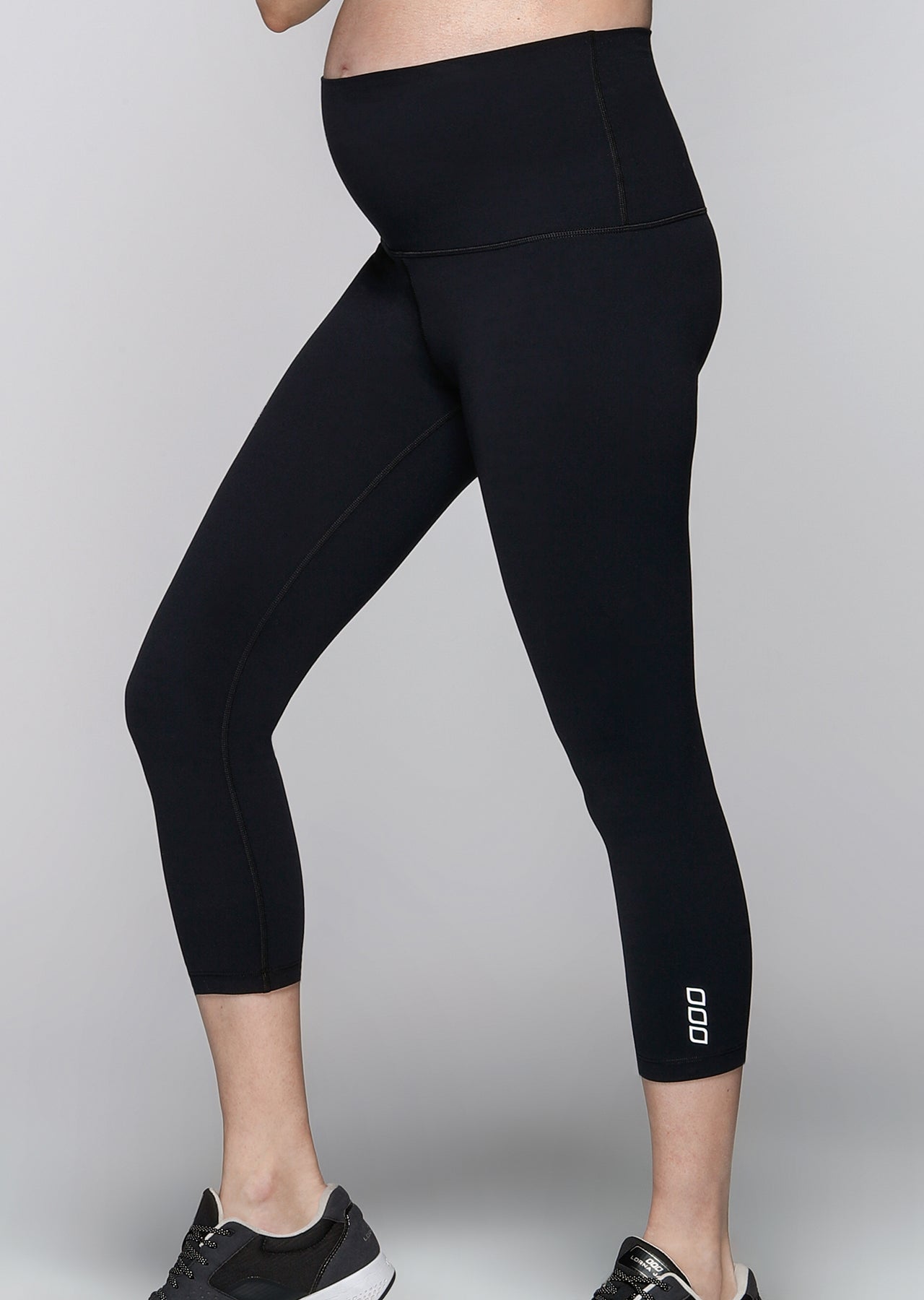 Lorna Jane LJ Maternity 7/8 Tight - Black
