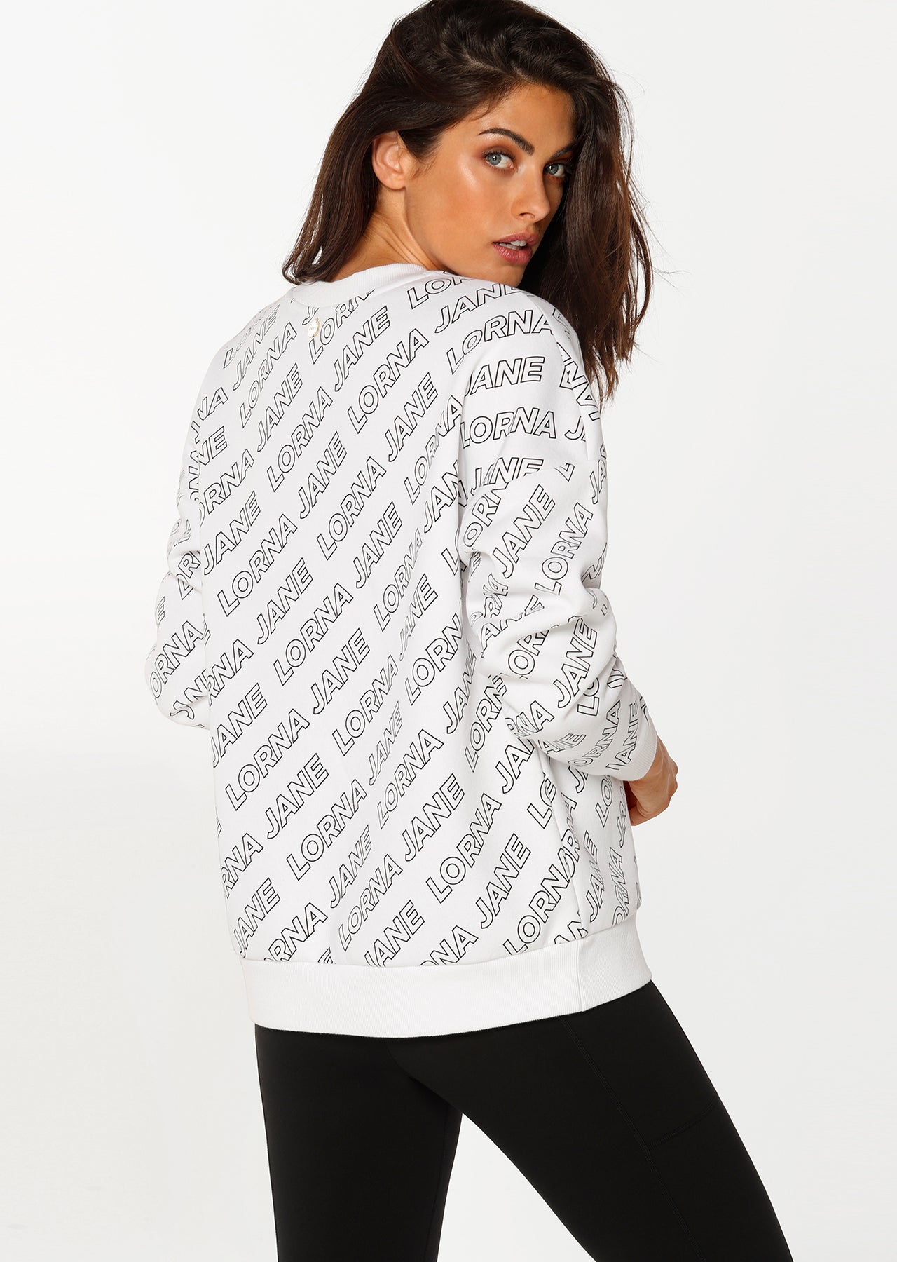 Lorna Jane LJ On Repeat Sweat - White