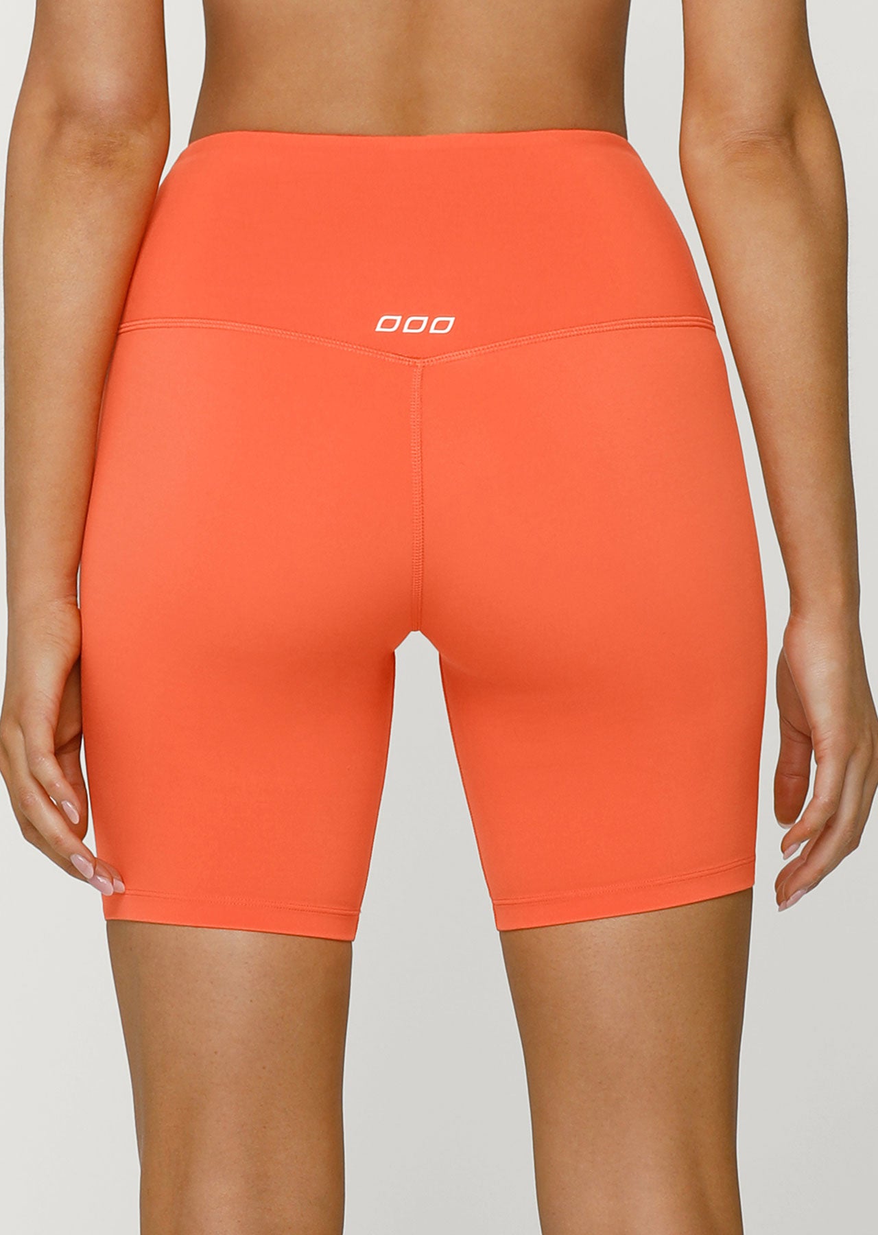 Lorna Jane Lotus 19cm Bike Shorts - Satsuma