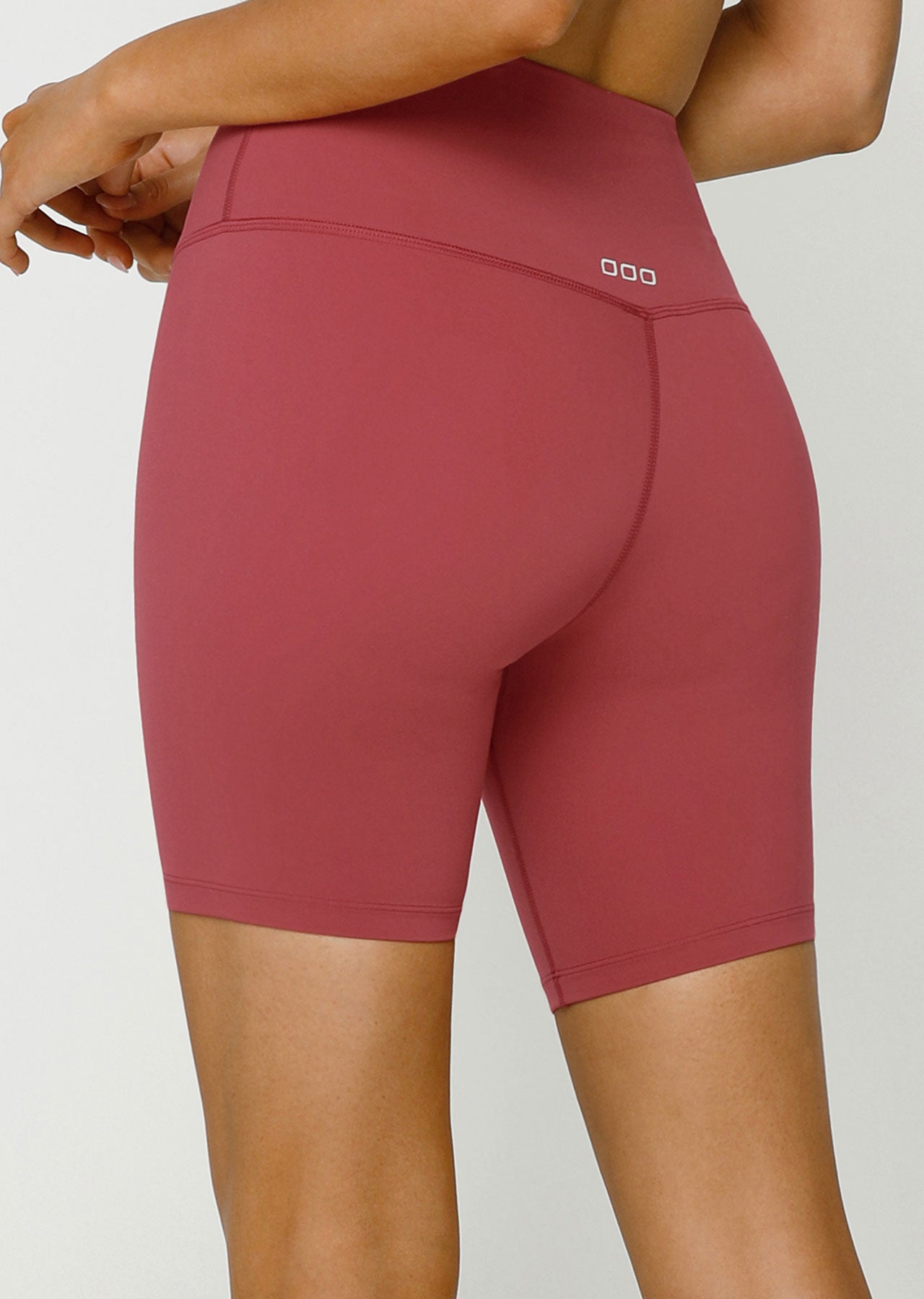 Lorna Jane Lotus 19cm Bike Shorts - Raspberry Sorbet