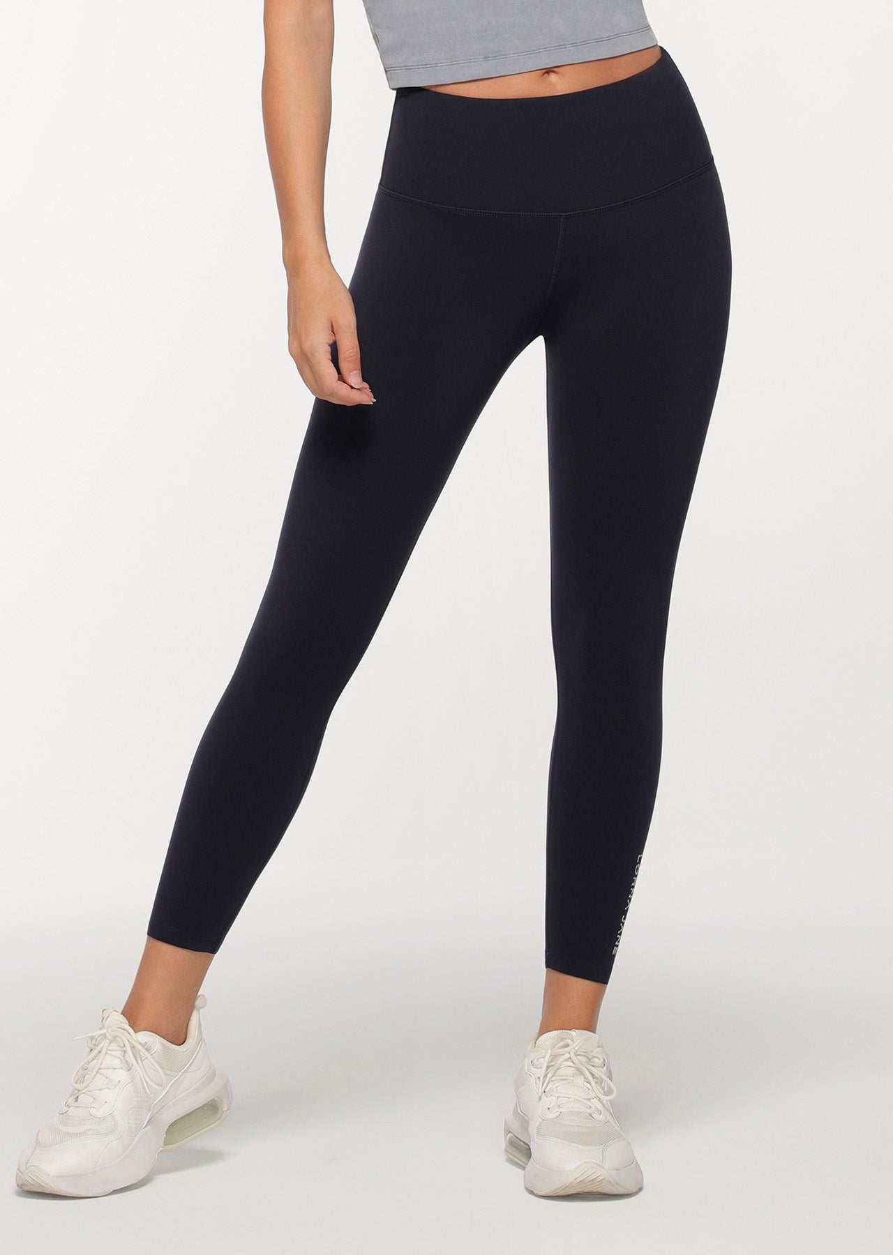 Lorna Jane Lotus Ankle Biter Leggings - French Navy