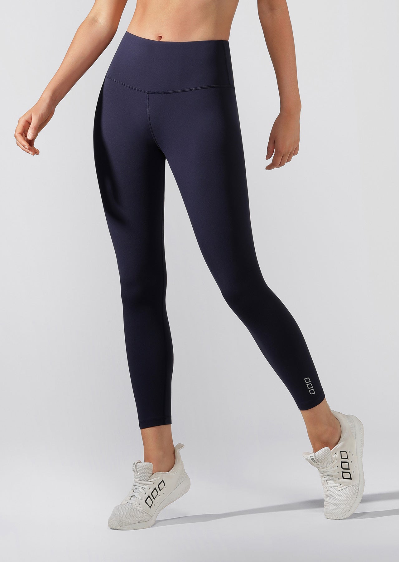 Lorna Jane Lotus Ankle Biter Leggings - French Navy