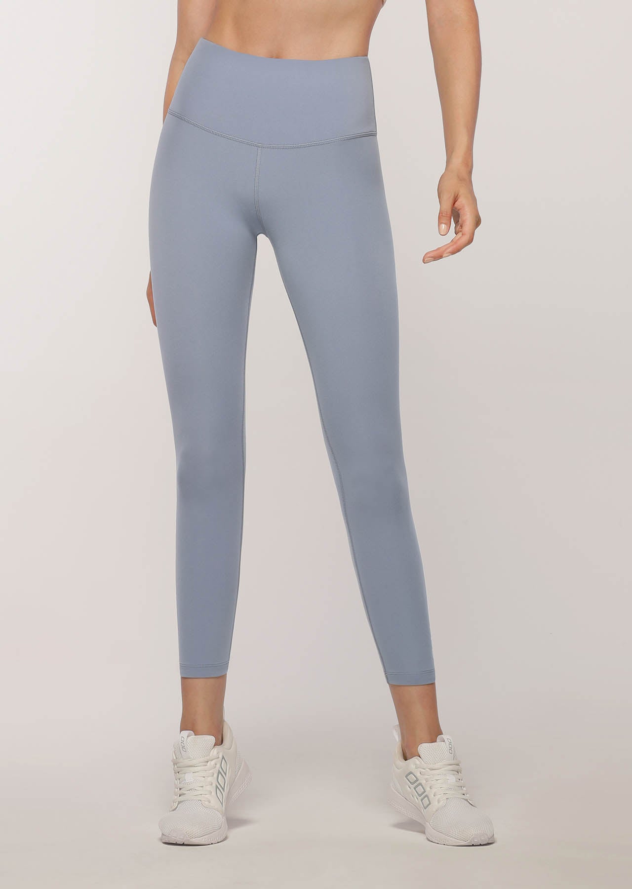 Lorna Jane Lotus Ankle Biter Leggings - Gravity Grey