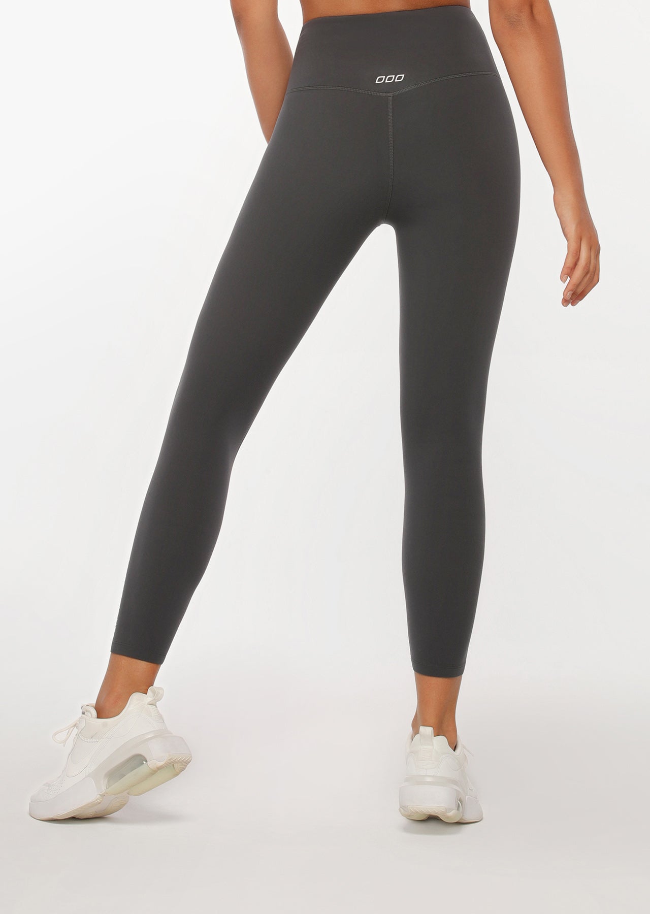 Lorna Jane Lotus Ankle Biter Leggings - Titanium