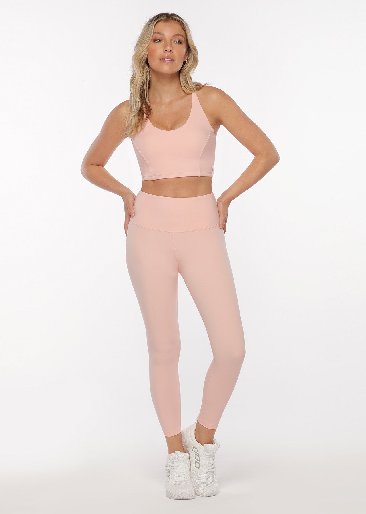 Lorna Jane Lotus Ankle Biter Leggings - Ballerina