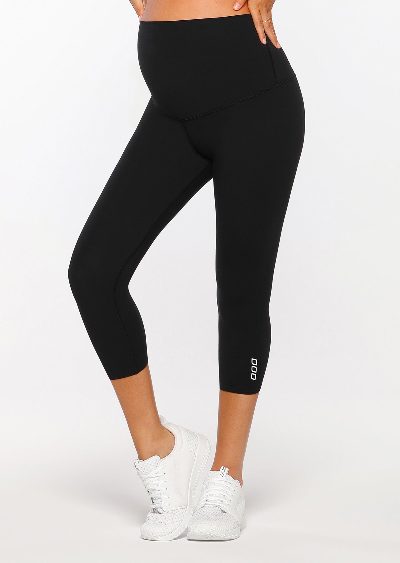 Lorna Jane LJ Maternity 7/8 Leggings - Black