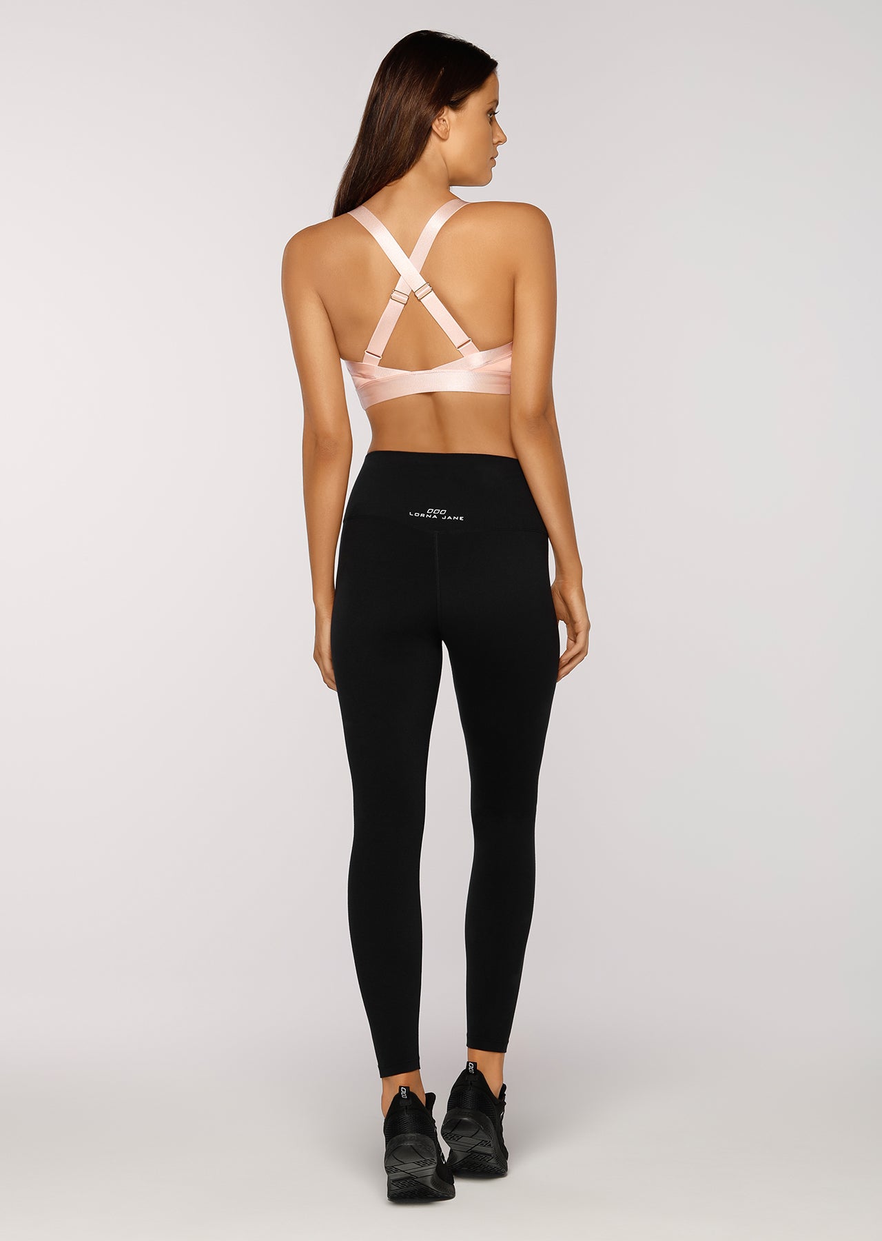 Lorna Jane Nathalie Sports Bra - Dusty Peach