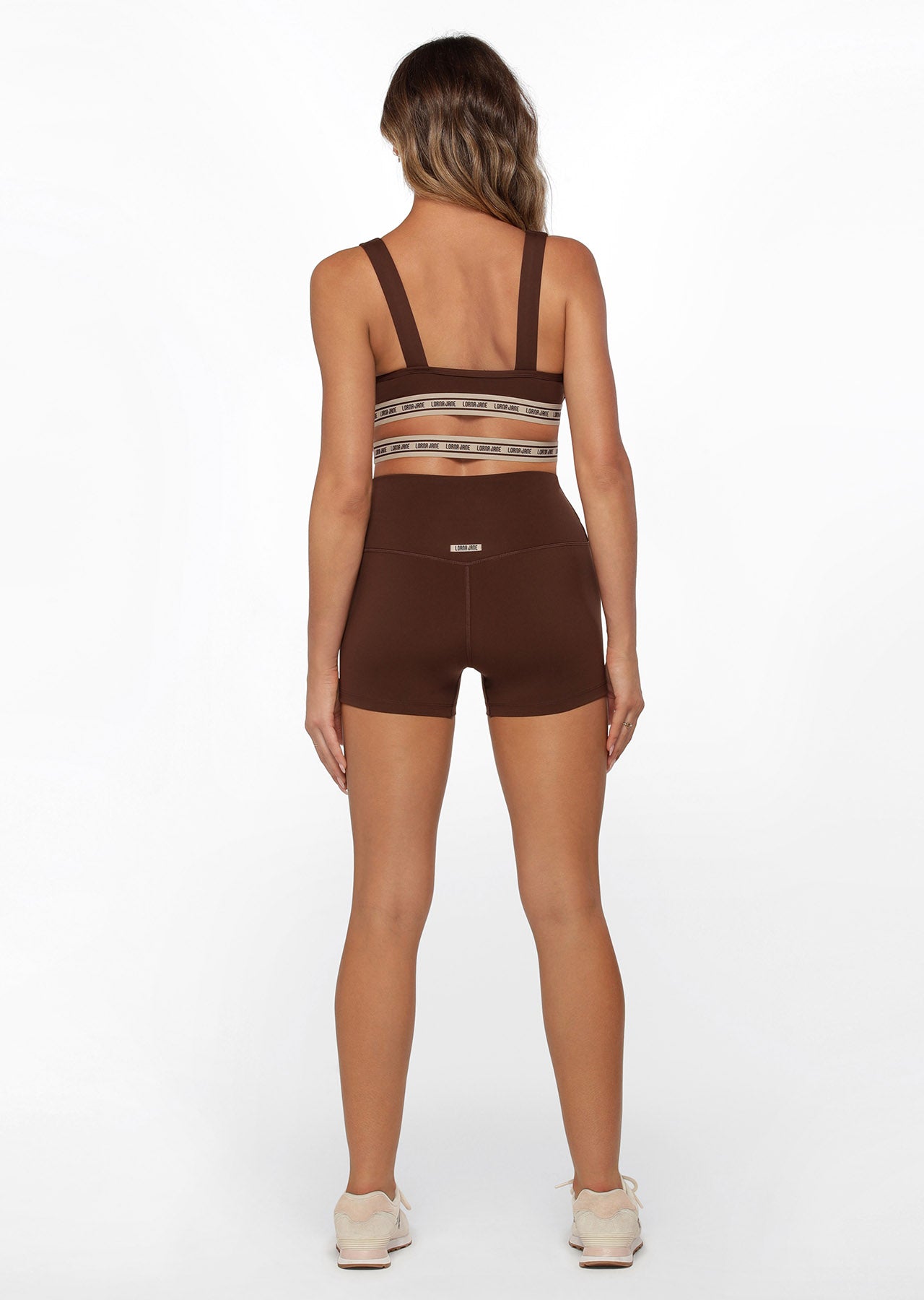 Lorna Jane No Ride Cheeky Bike Shorts - Espresso