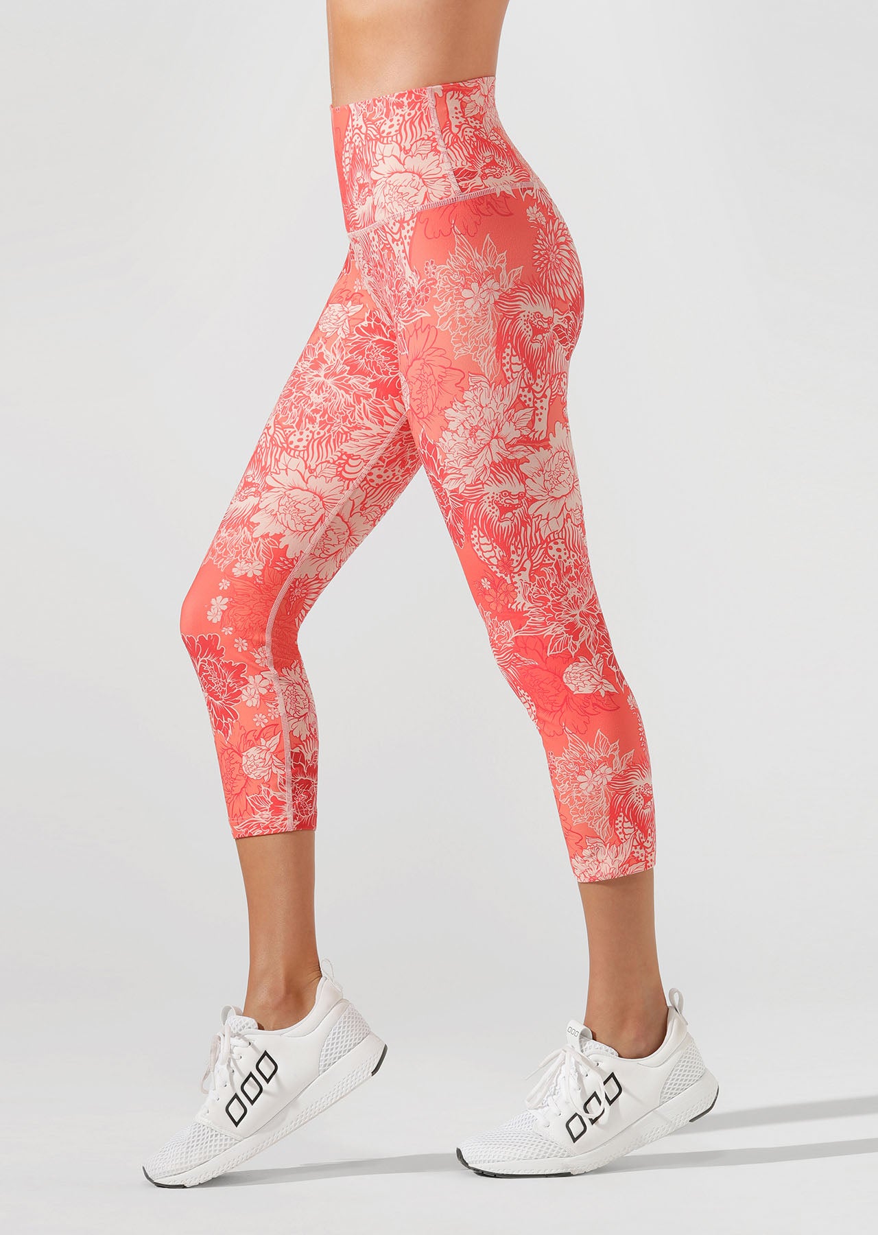 Lorna Jane Oriental Blossom 7/8 Tight - Oriental Print
