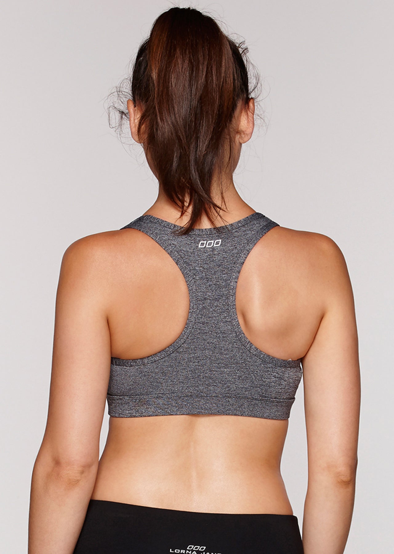 Lorna Jane Radiate Sports Bra - Char Marl