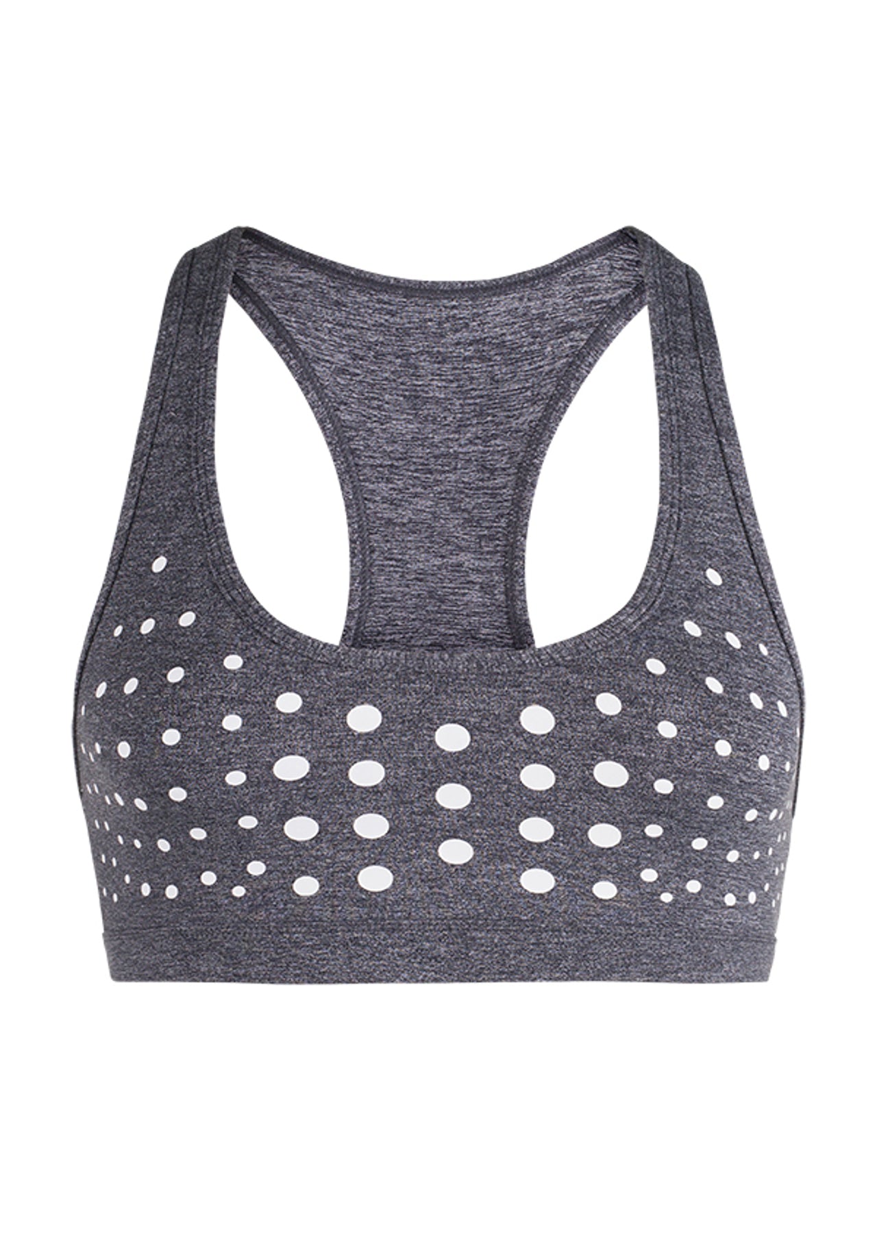 Lorna Jane Radiate Sports Bra - Char Marl