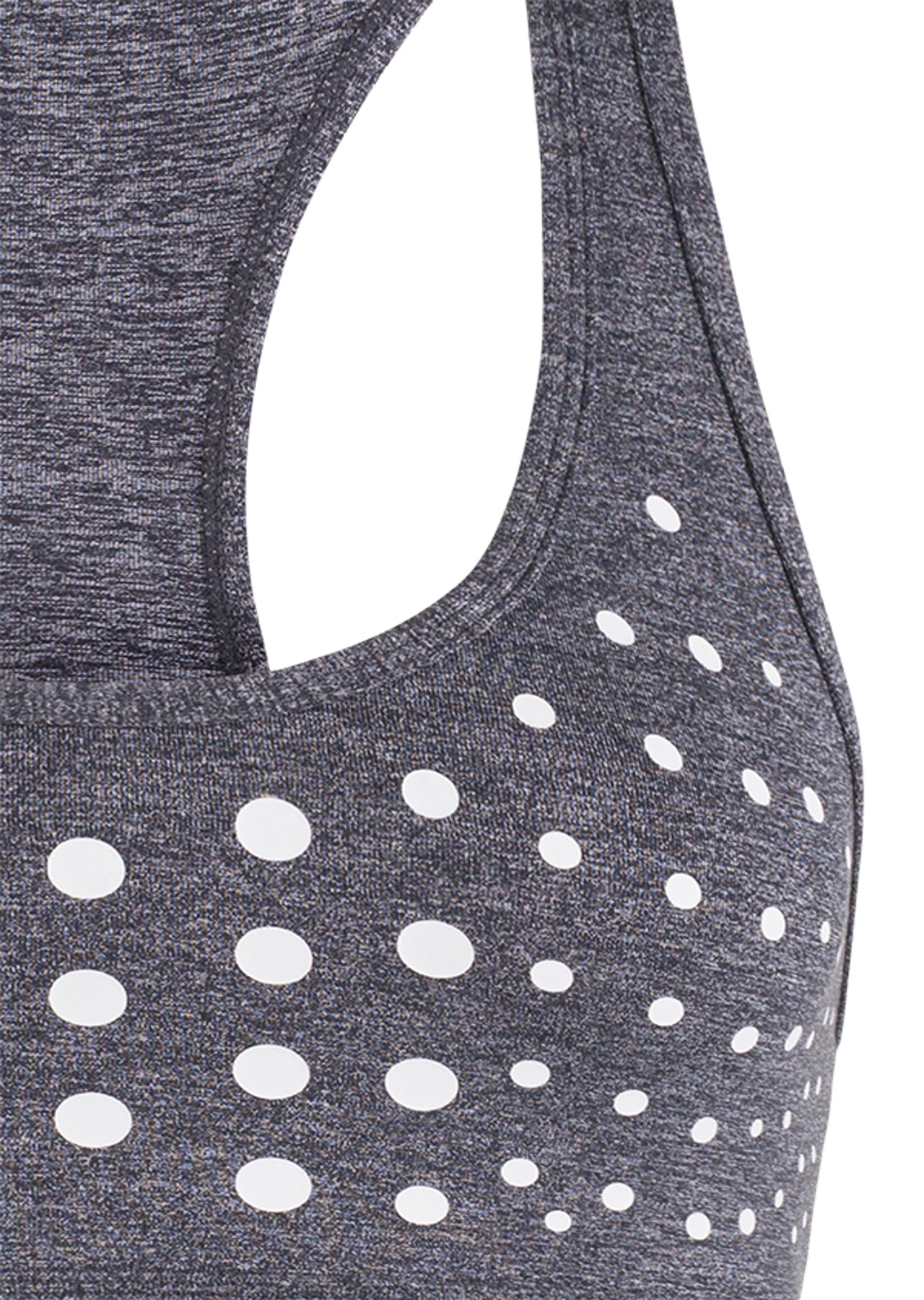 Lorna Jane Radiate Sports Bra - Char Marl