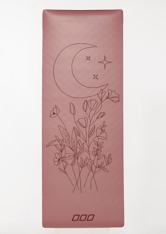 Lorna Jane Rising Moon Non Slip Yoga Mat - Pecan