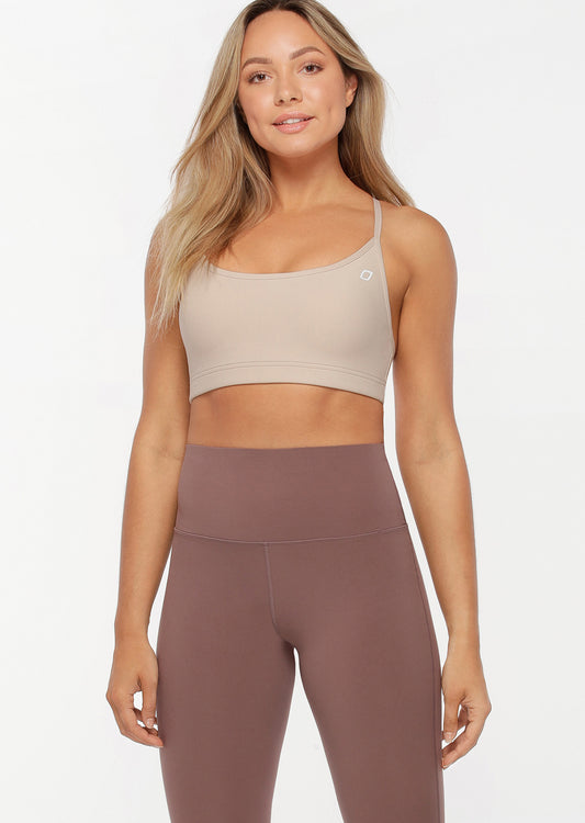 Lorna Jane Sammy Sports Bra - Biscuit