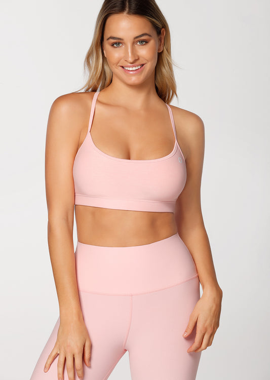 Lorna Jane Sammy Sports Bra - Peony Marl