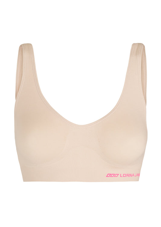 Lorna Jane Seamless Bra - Nude