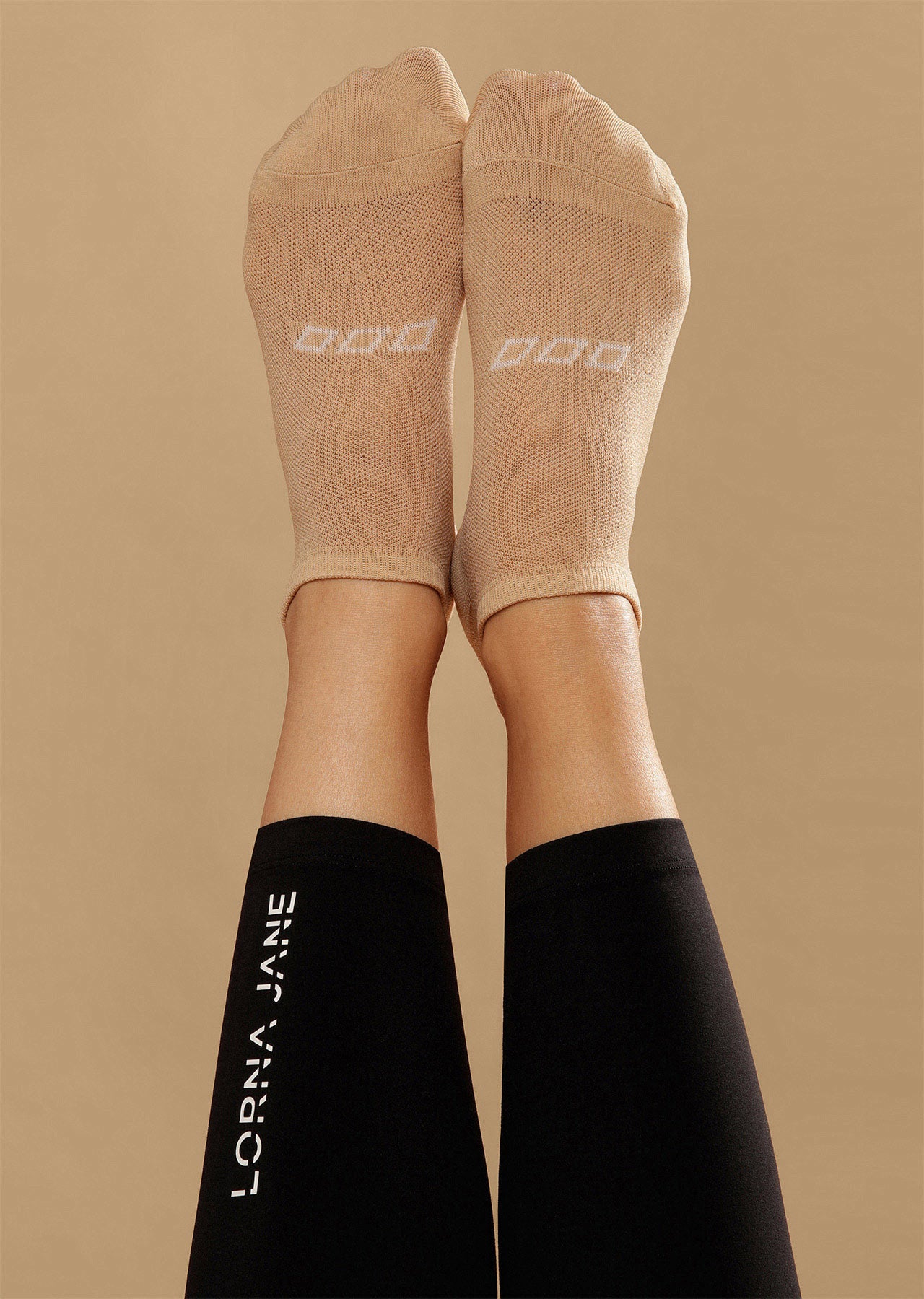 Lorna Jane Secret Socks - Almond
