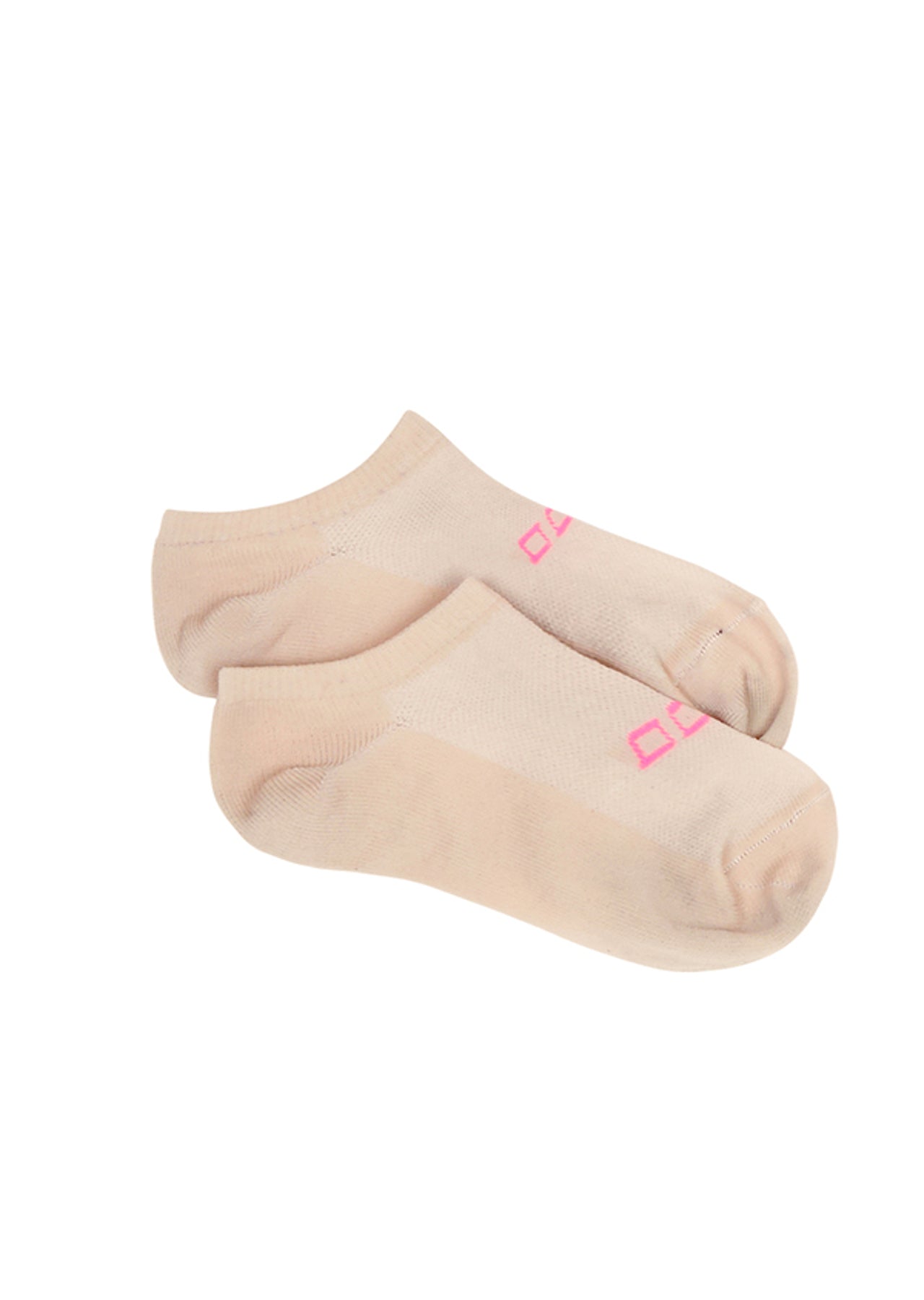Lorna Jane Secret Socks - Nude/Hyper Pink