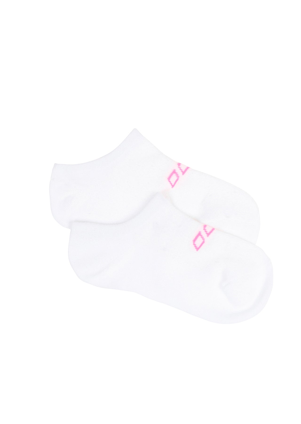 Lorna Jane Secret Socks - White/Hyper Pink