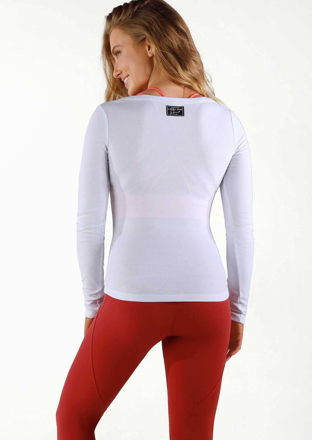 Lorna Jane Serene Long Sleeve Top - White