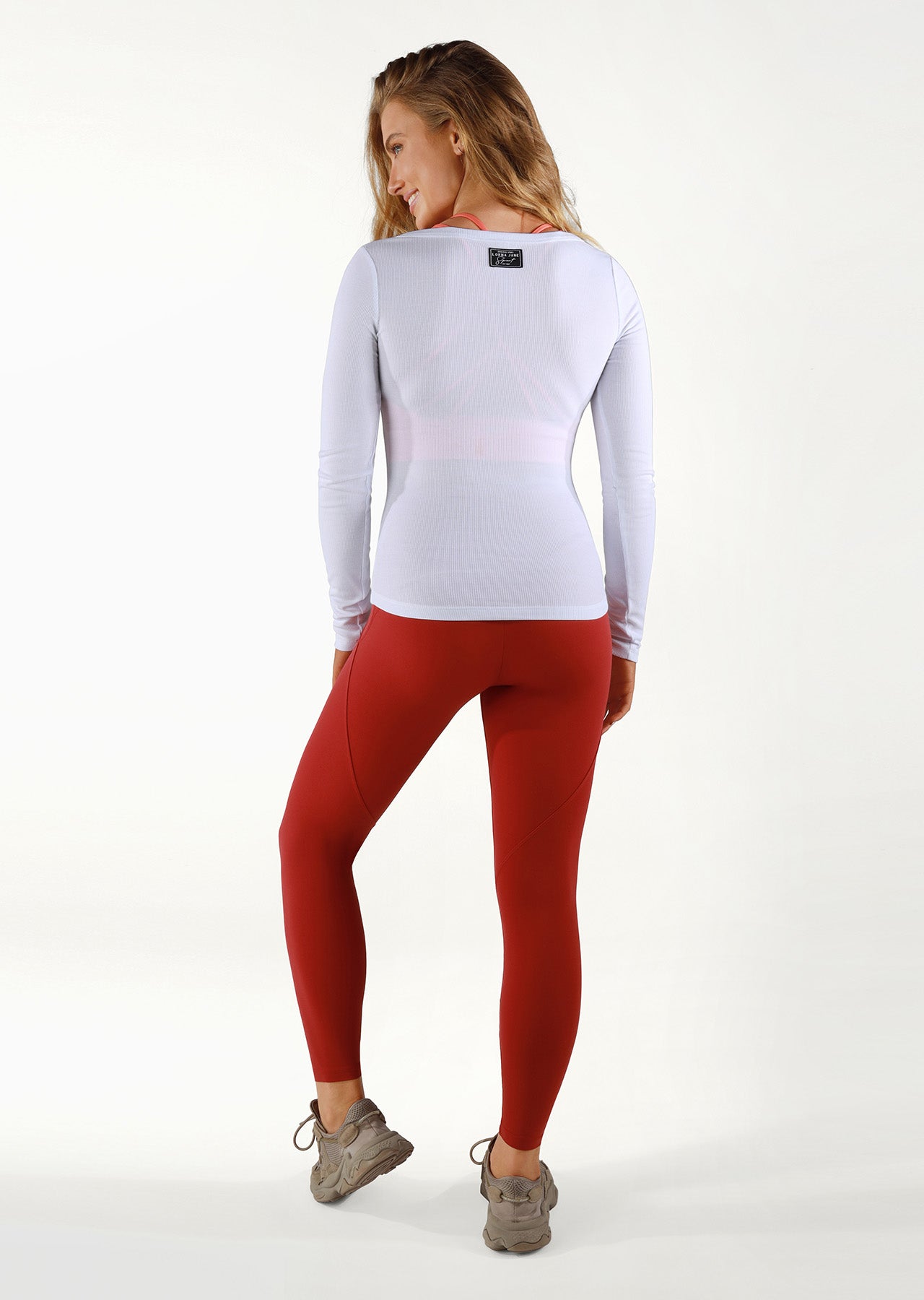 Lorna Jane Serene Long Sleeve Top - White