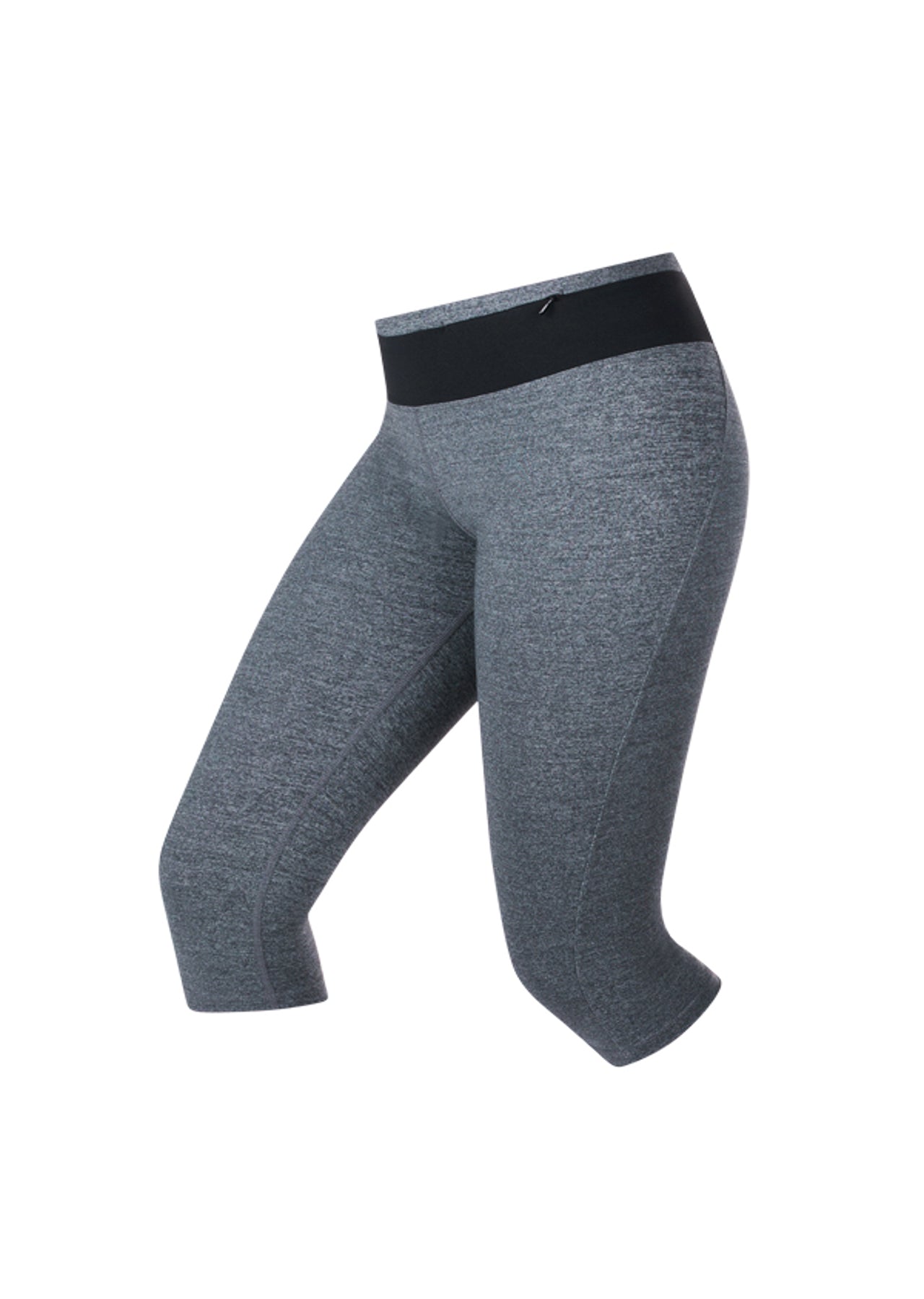 Lorna Jane Signature Core 3/4 Tight - Char Marl/Black