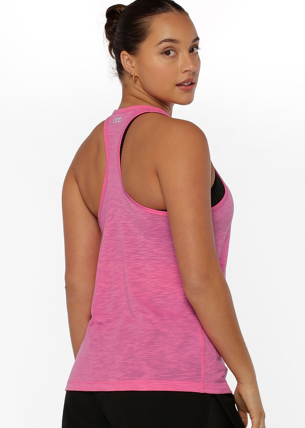 Lorna Jane Slouchy Gym Tank - Milkshake