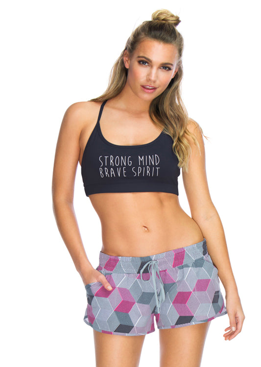 Lorna Jane Strong Mind Bra - Canyon
