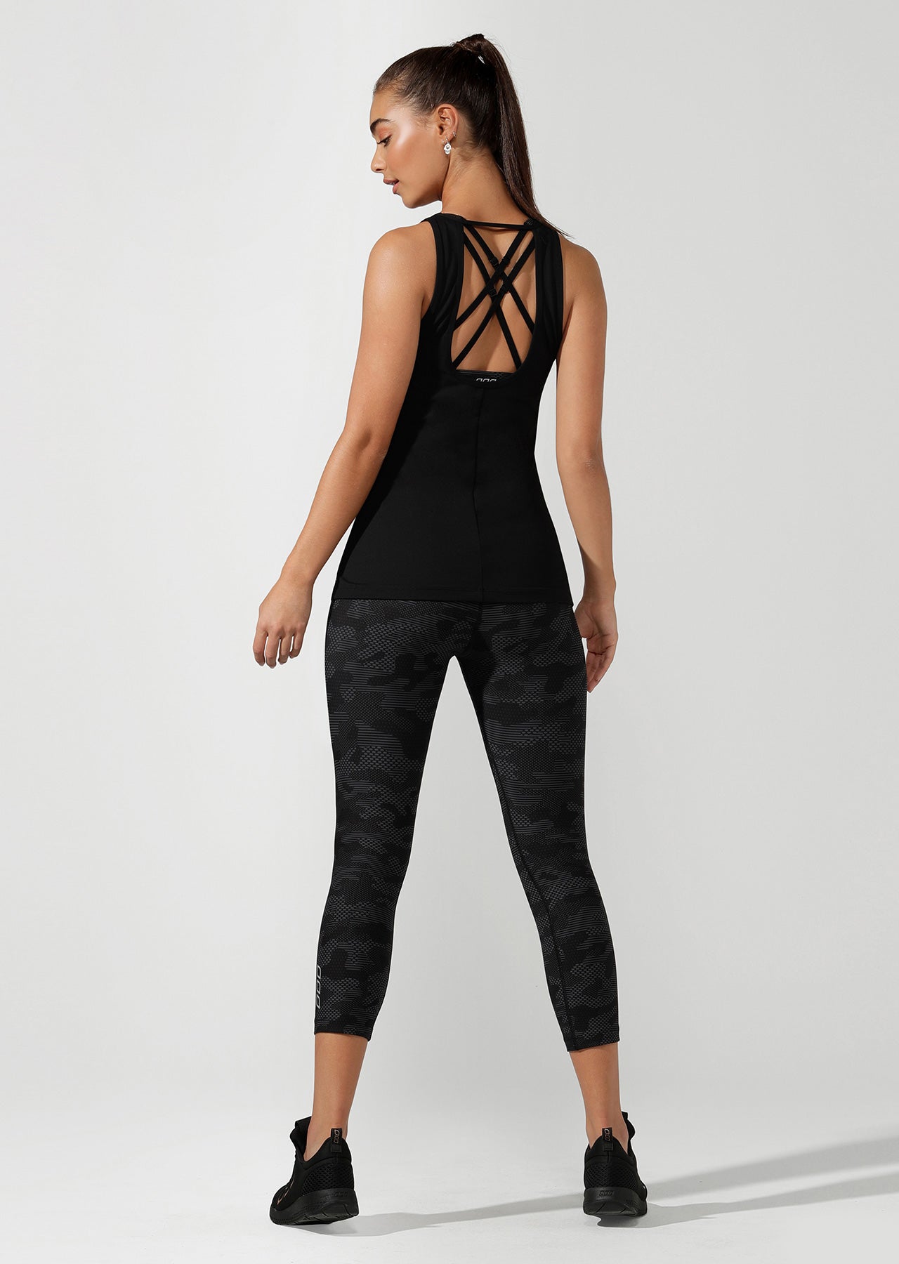 Lorna Jane Sweat It Out Excel Tank - Black