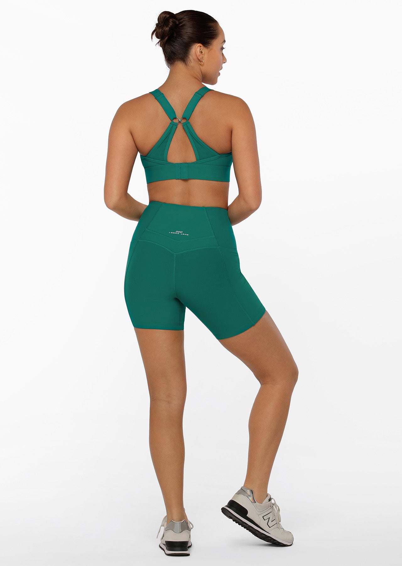 Lorna Jane Ultimate Excel Bike Shorts - Dark Teal