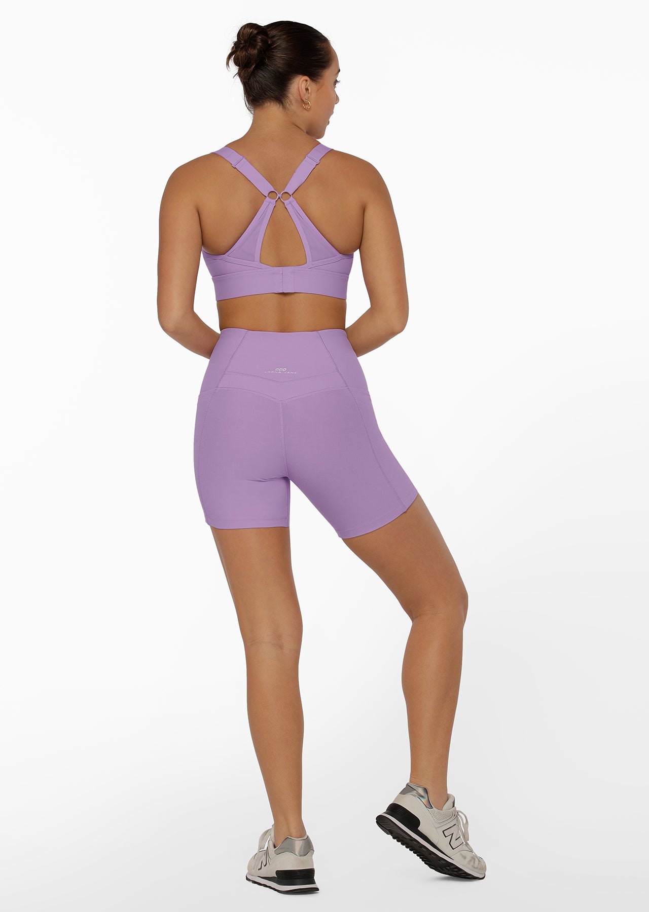 Lorna Jane Ultimate Excel Bike Shorts - Lilac Buzz