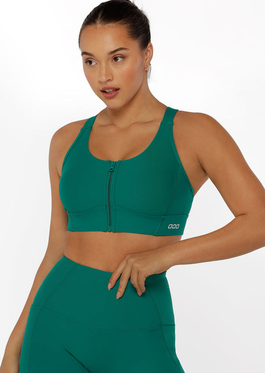 Lorna Jane Ultimate Excel Sports Bra - Dark Teal