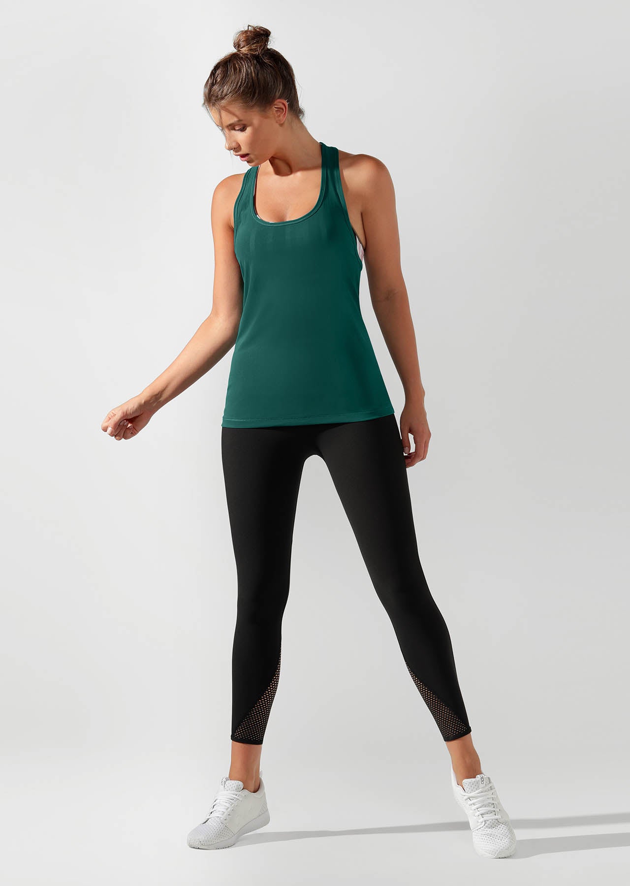 Lorna Jane Ultra Soft Active Tank - Amazon Green