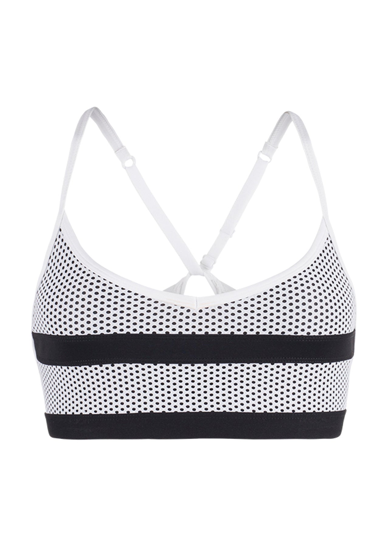 Lorna Jane Ultra Violet Bra - Black/White