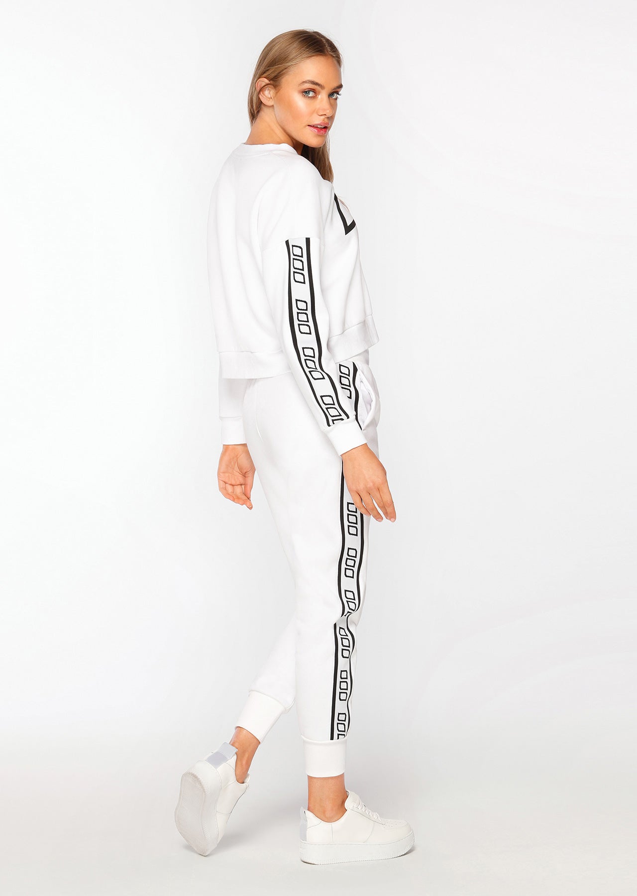 Lorna Jane Vintage Track Pants - White