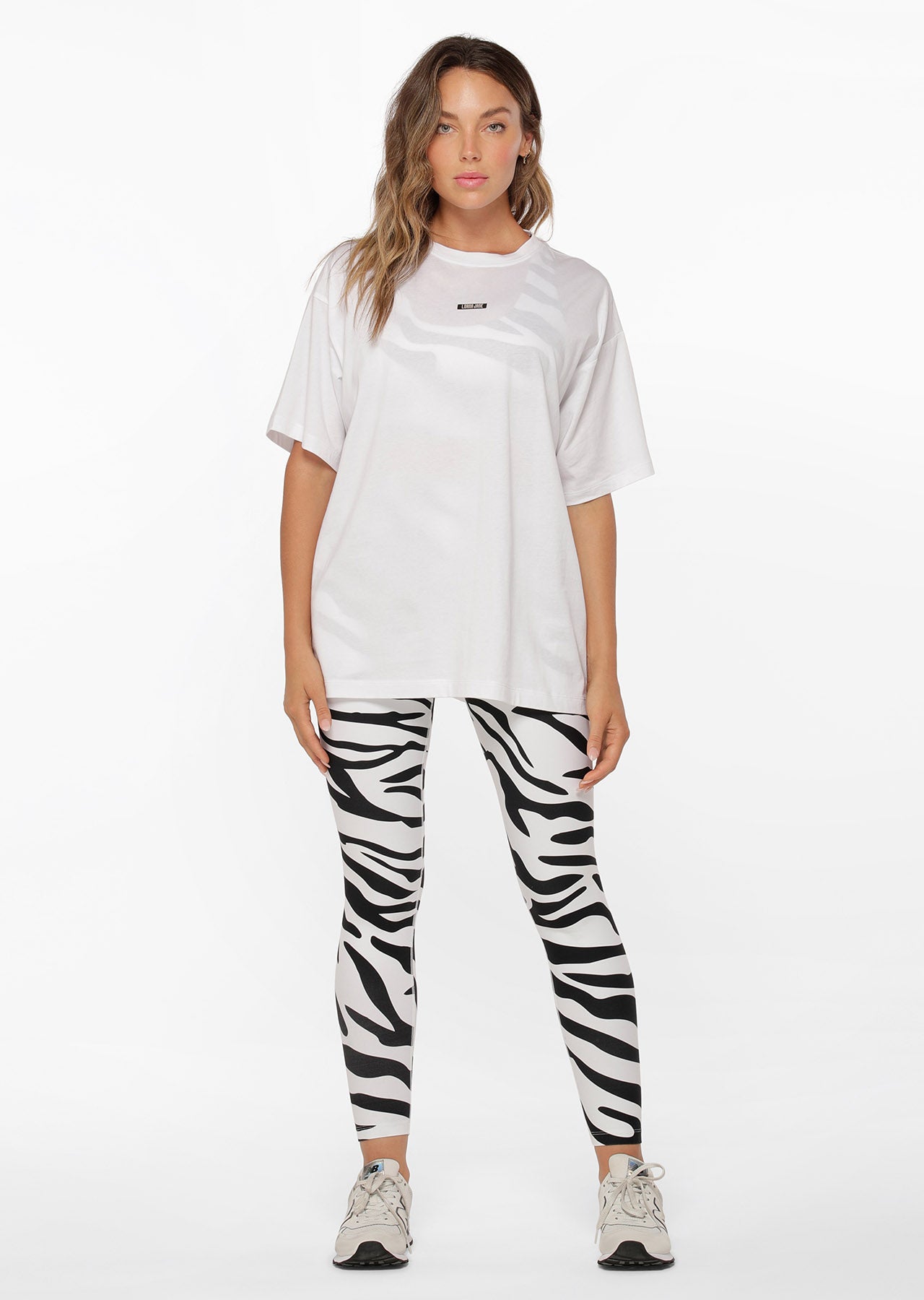 Lorna Jane Voltage Boyfriend Tee - White