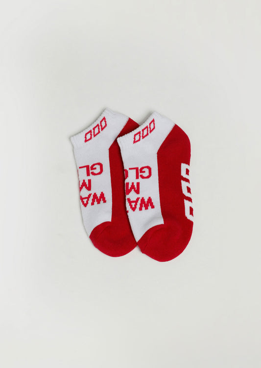 Lorna Jane Watch Me Glow Iconic Socks - Neon Raspberry