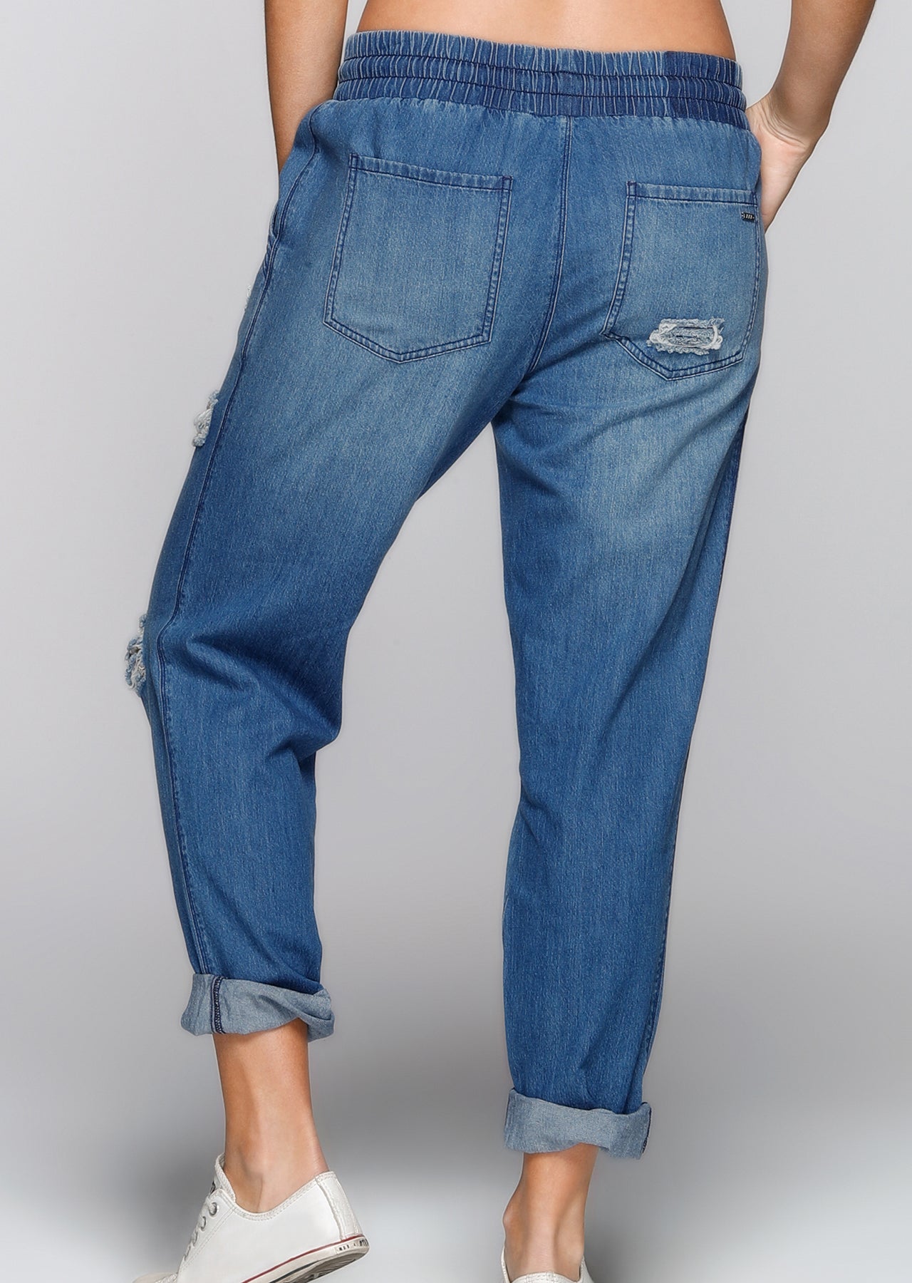 Lorna Jane Weekend Adventurer F/L Pants - Denim