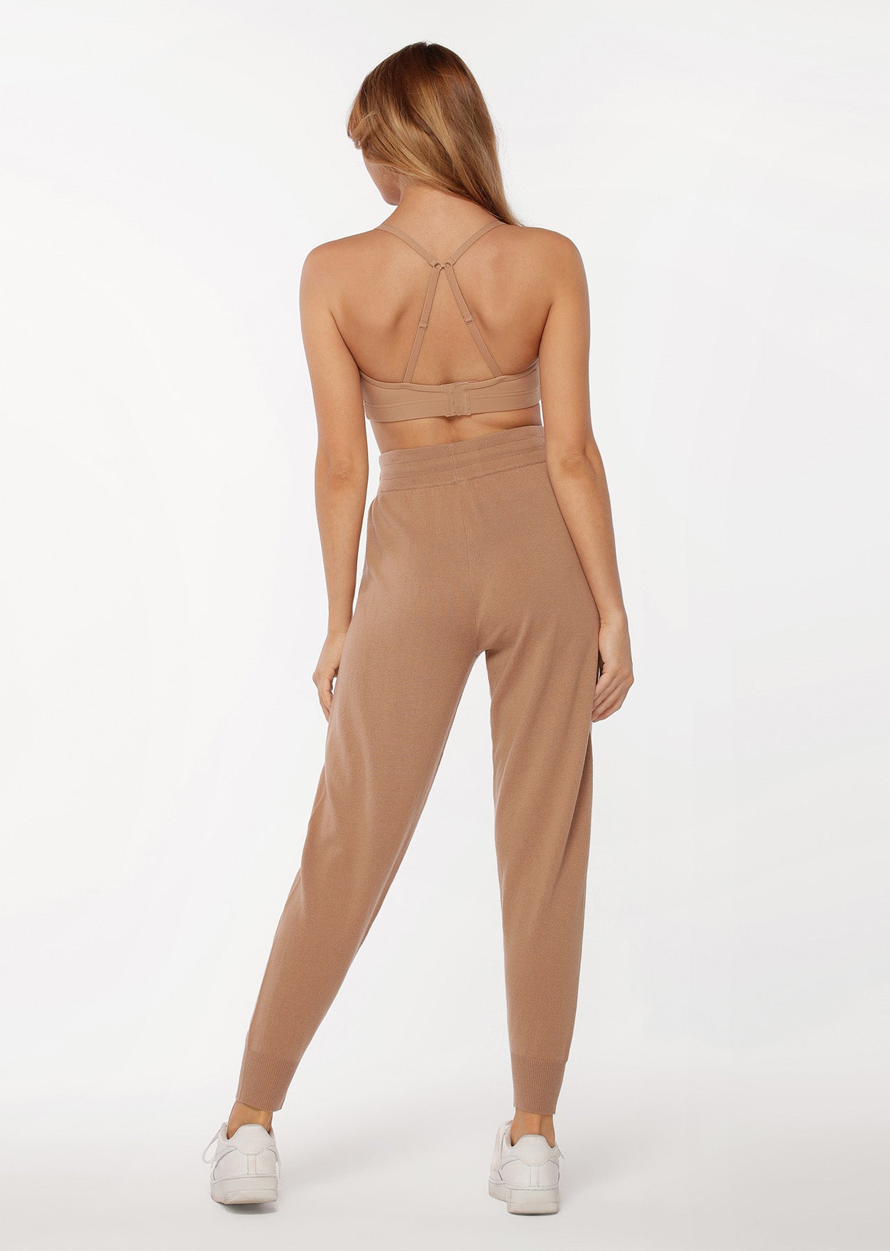 Lorna Jane Wellness Wool Trackpants - Biscuit