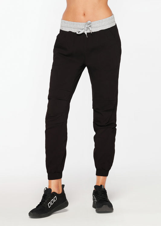 Lorna Jane Winter Flashy Full Length Pants - Black