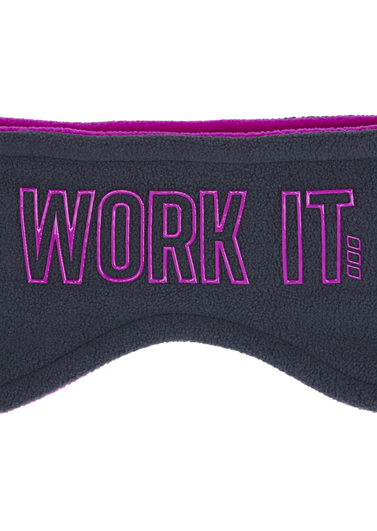 Lorna Jane Work It Girl Ear Warmer - Very Fuchsia/Canyon