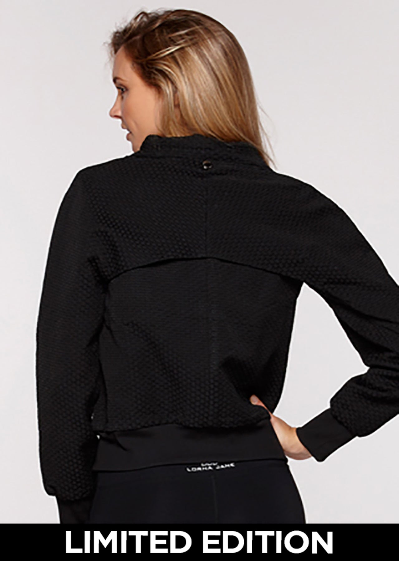 Lorna Jane Zip Me Off Jacket - Black